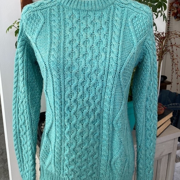 Merona Women's Wool Blend Sweater in Teal - Picture 9 of 16
